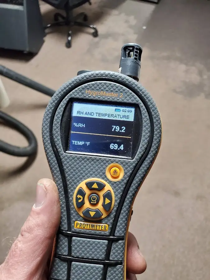 Moisture meter humidity assessment for Mold Remediation & Removal in Myrtle Grove